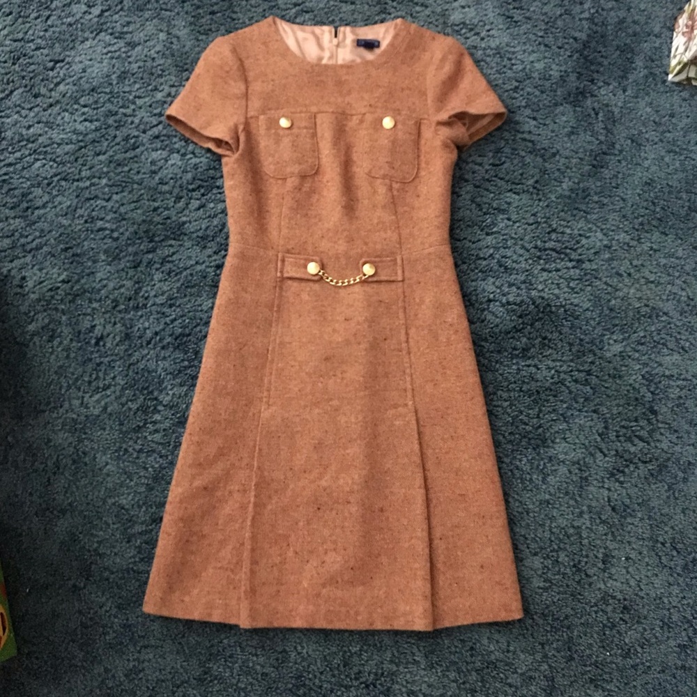 J. McLaughlin wool sheath dress